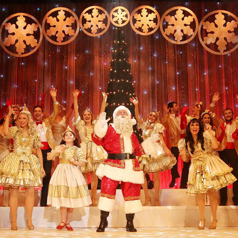 James Marshall - Lighting Designer; Christmas Spectacular 2021; Photo by Michael Gribbins