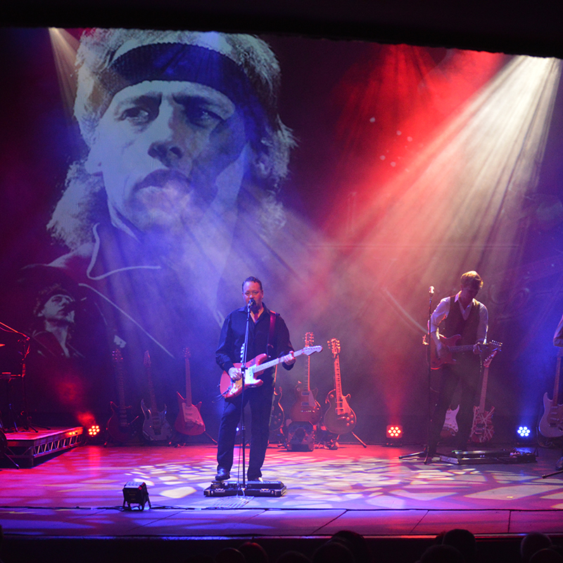 James Marshall - Lighting Designer; The Story of Guitar Heroes UK Tour 2022