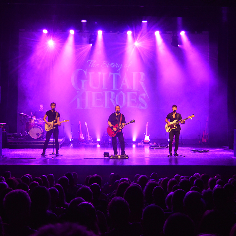 James Marshall - Lighting Designer; The Story of Guitar Heroes UK Tour 2022
