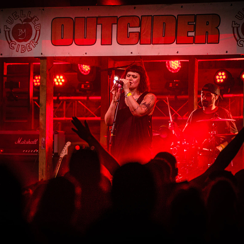 Photo by Jack Bird James Marshall - Lighting Designer; Outcider Festival 2021; Photo by Jack Bird