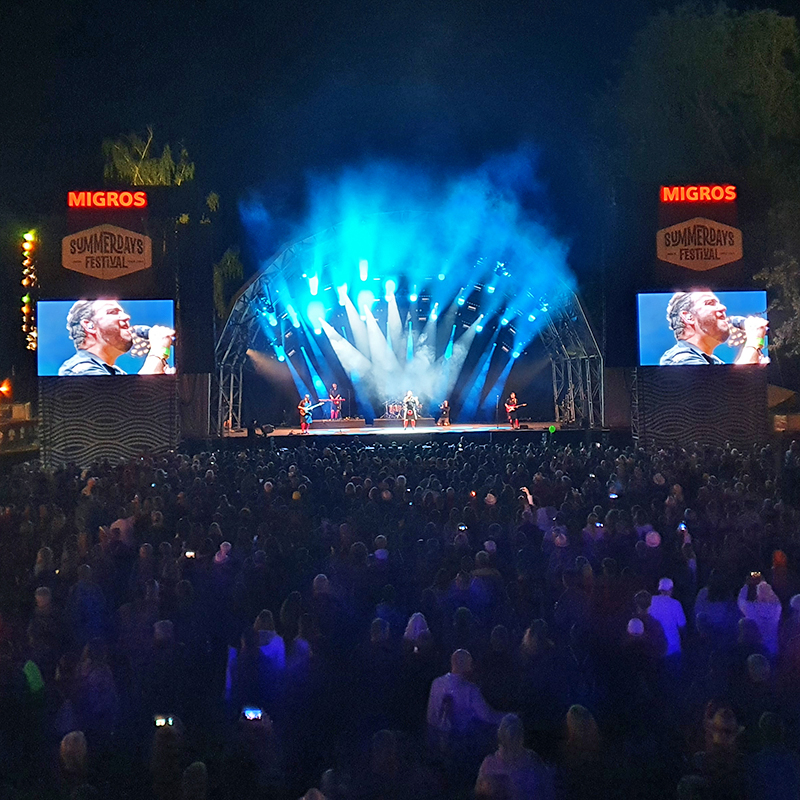 James Marshall - Lighting Designer; SummerDays Festival 2021