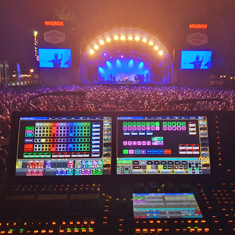 James Marshall - Lighting Designer; SummerDays Festival 2021
