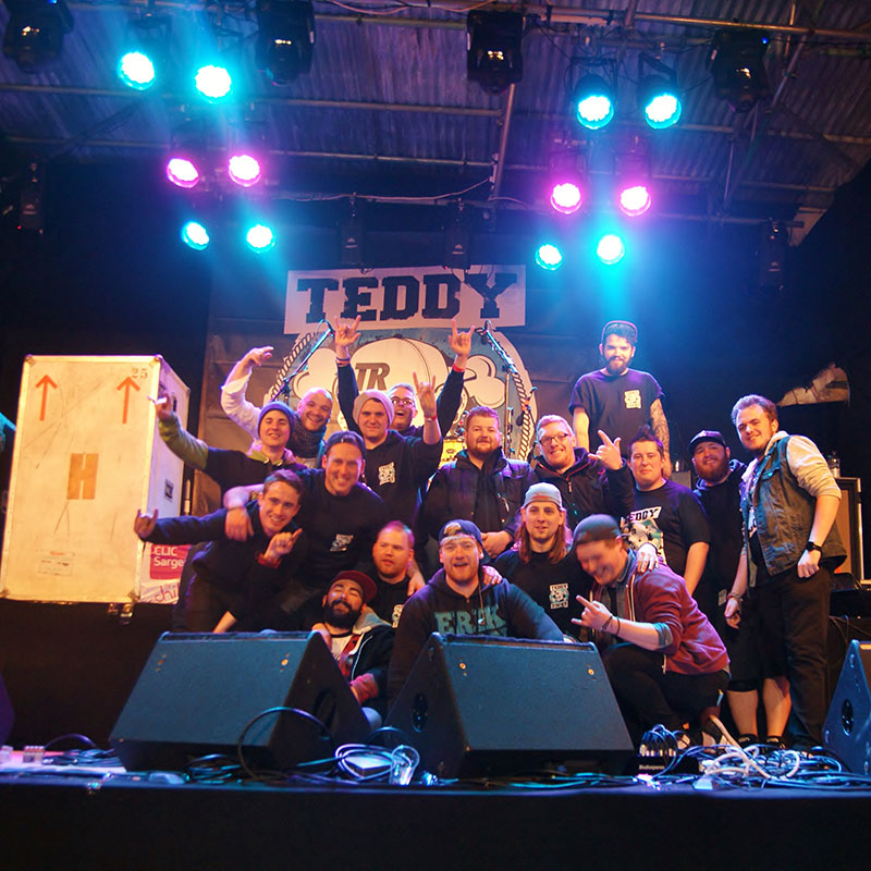 James Marshall - Lighting Designer; Teddy Rocks Festival 2015